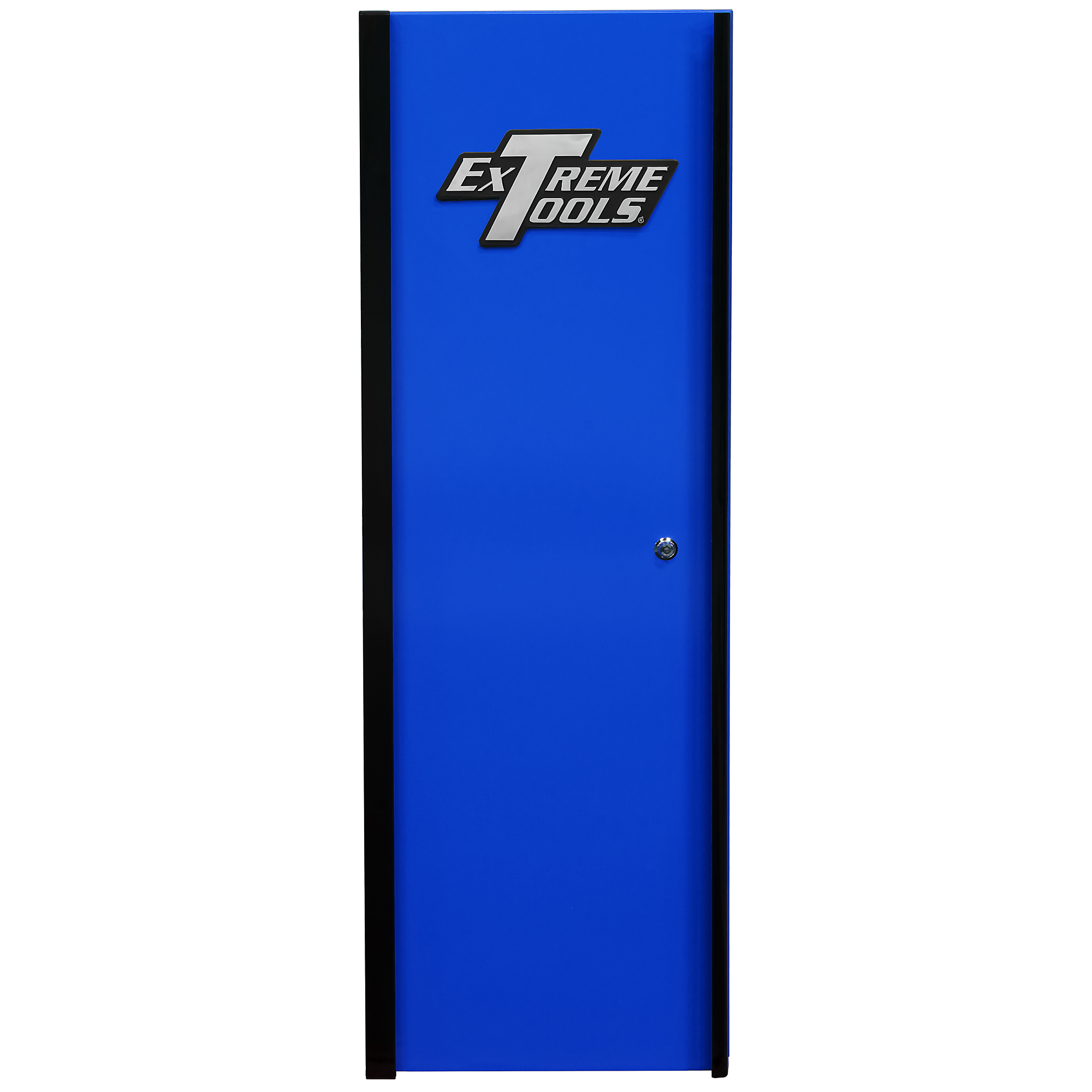 Extreme Tools DX Side Locker - 19in. x 21in., 4 Adjustable Shelves, High Gloss Powder Coat, Blue, Model# DX192100SLBLBK